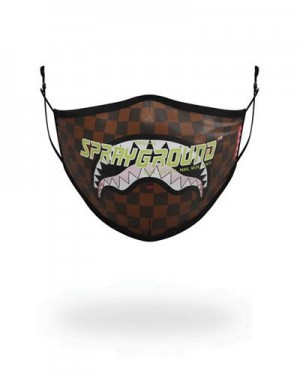 Multicolor Sprayground Wtf Misfit Face Masks | 01357-JGBM