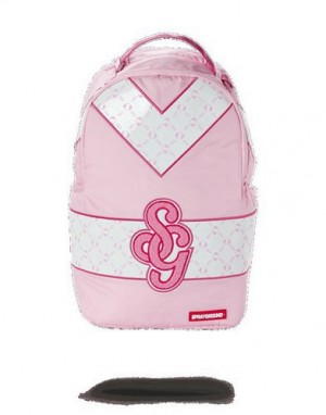 Pink Sprayground Sparbie Backpacks | 53607-FIZW