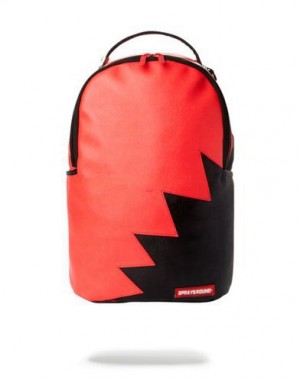 Red Sprayground Big Bite Backpacks | 59874-DFKB