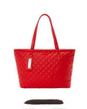 Red Sprayground Riviera Handbag | 68720-IKPT