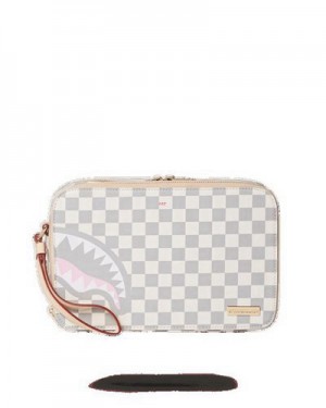 White Sprayground Rose All Day La Palais Bags | 35716-ZQXI