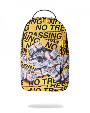 Yellow Sprayground Player One Select Backpacks | 37628-JXHB