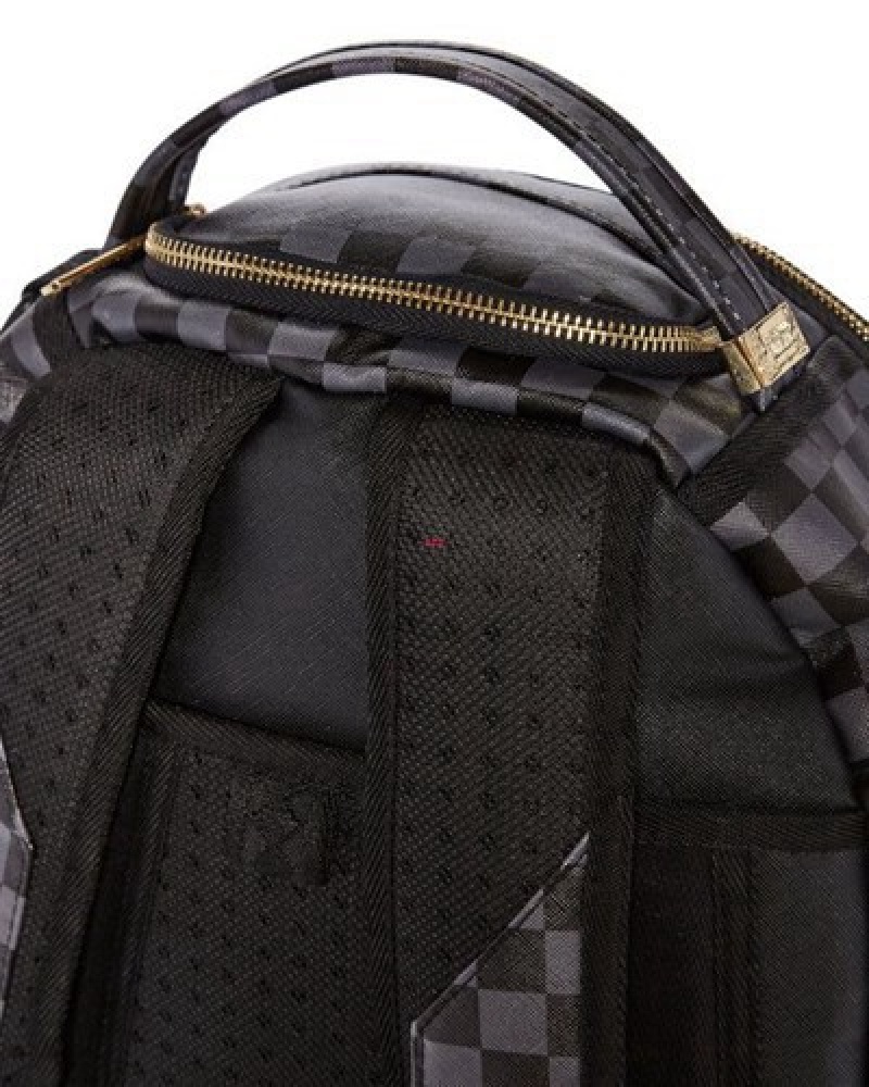 Black Sprayground 100 Is My Name Dlx Backpacks | 40931-HGQY