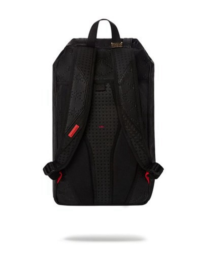 Black Sprayground 24/7 Hills Backpacks | 51970-ZRNG