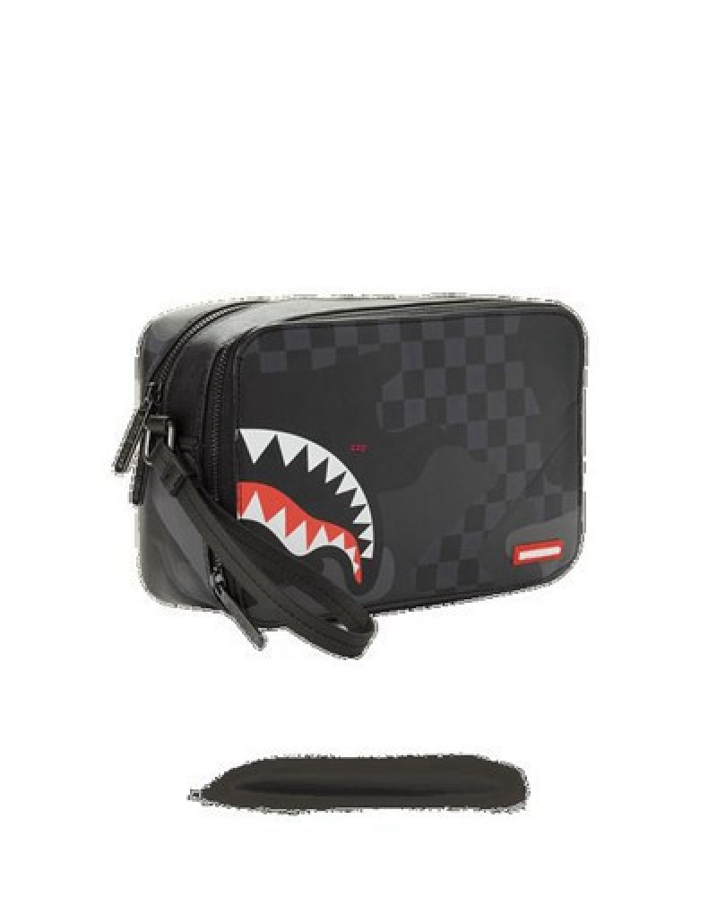 Black Sprayground 3am Bags | 07158-SVTH