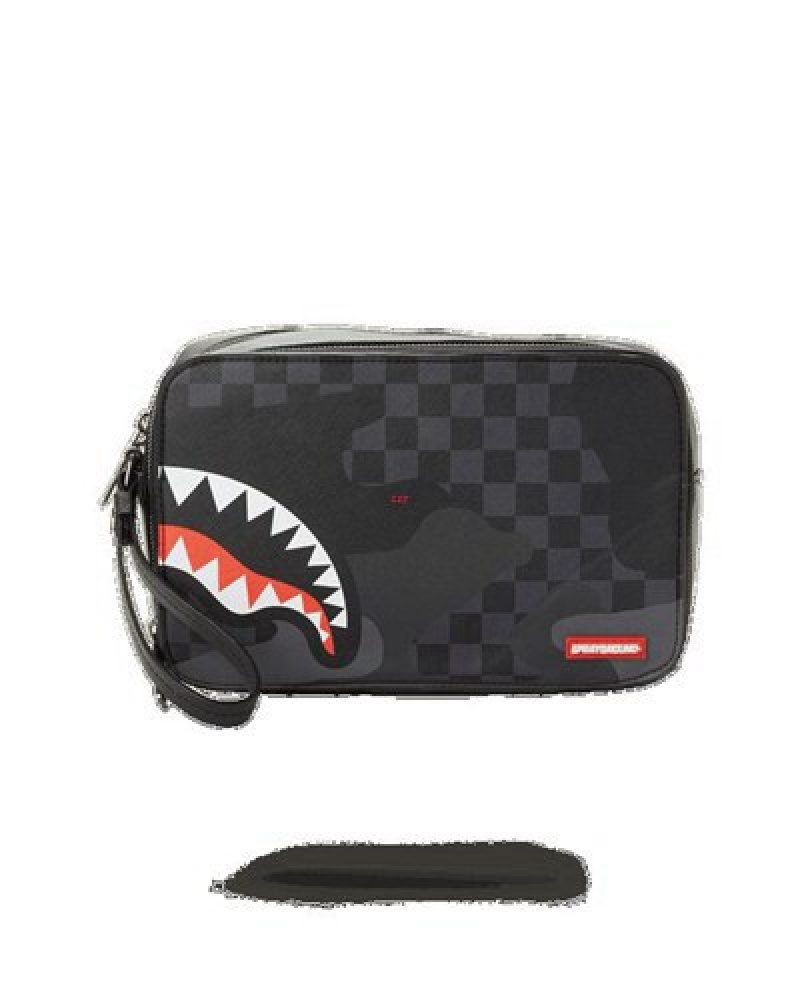 Black Sprayground 3am Bags | 07158-SVTH