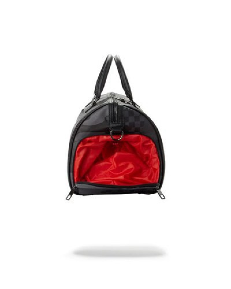 Black Sprayground 3am Duffle Bags | 60921-GORI