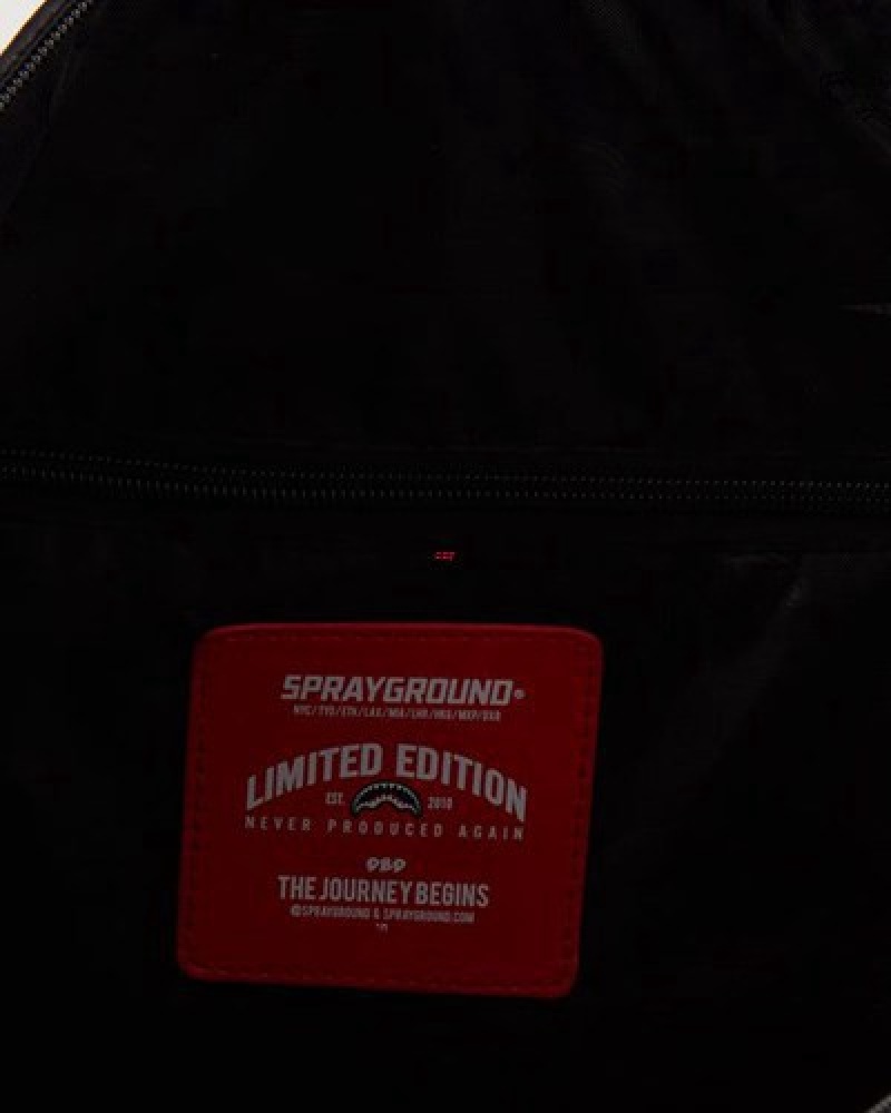 Black Sprayground 3am Duffle Bags | 60921-GORI