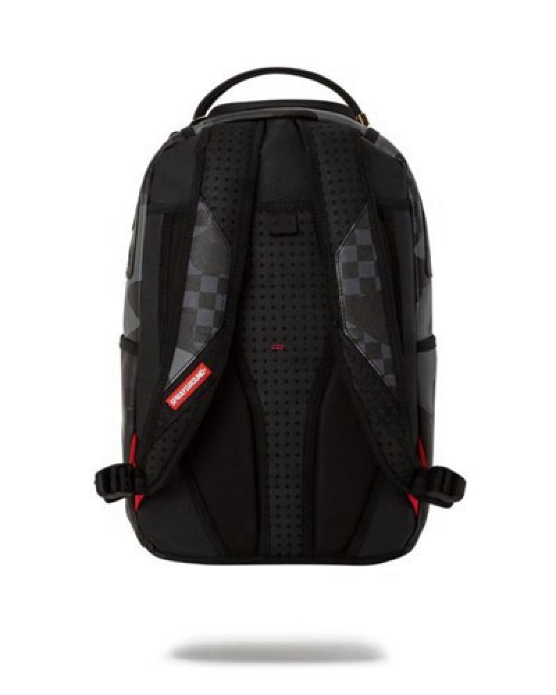 Black Sprayground 3am Full Throttle (Dlxv) Backpacks | 03259-PFWH