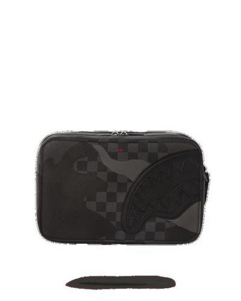 Black Sprayground 3am Never Sleep Bags | 72035-CAXP