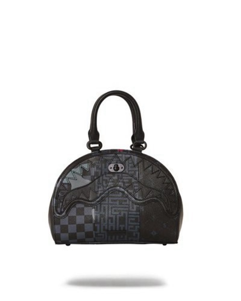 Black Sprayground 3am The Trilogy Handbag | 94627-RNQZ