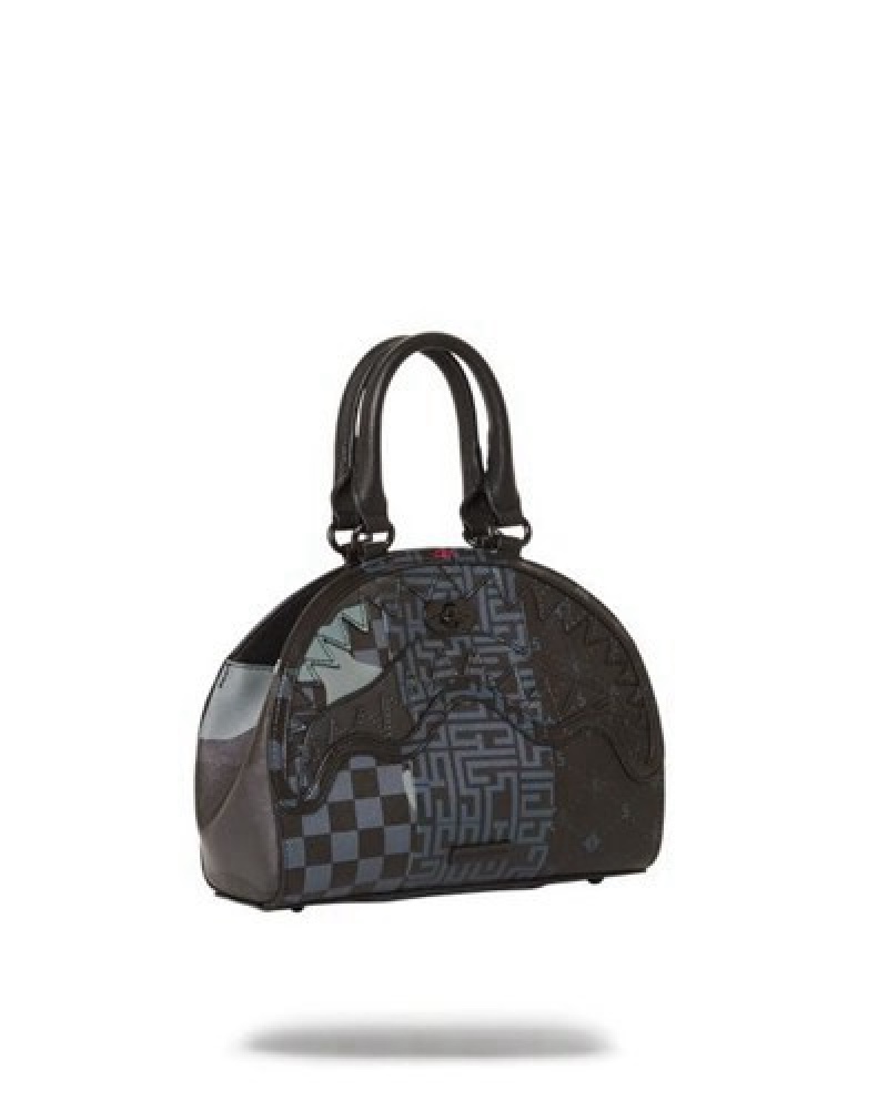 Black Sprayground 3am The Trilogy Handbag | 94627-RNQZ