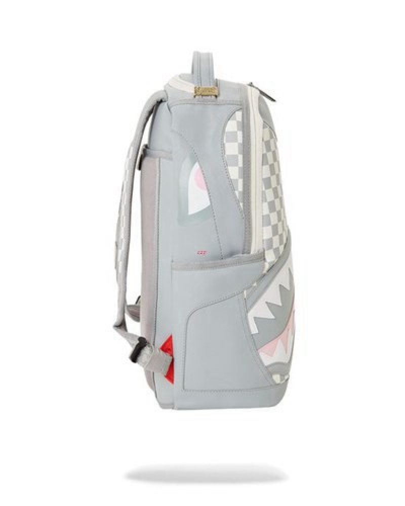 Black Sprayground Air To The Throne Jetset (Dlxv) Backpacks | 76510-ZVWM