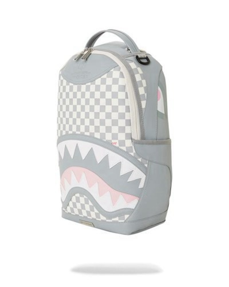 Black Sprayground Air To The Throne Jetset (Dlxv) Backpacks | 76510-ZVWM