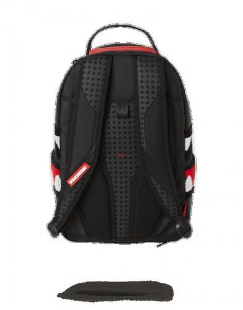 Black Sprayground Alien Shark (One Of One) Backpacks | 20437-LBUX