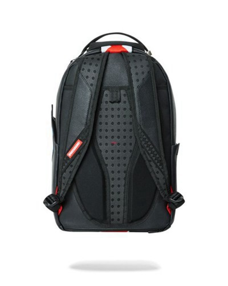 Black Sprayground All Chewed Up (Dlxv) Backpacks | 41689-LMYC