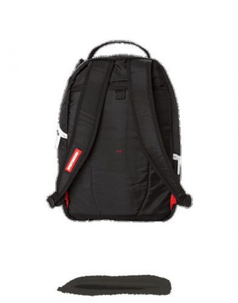 Black Sprayground All Day Backpacks | 53670-WPGU