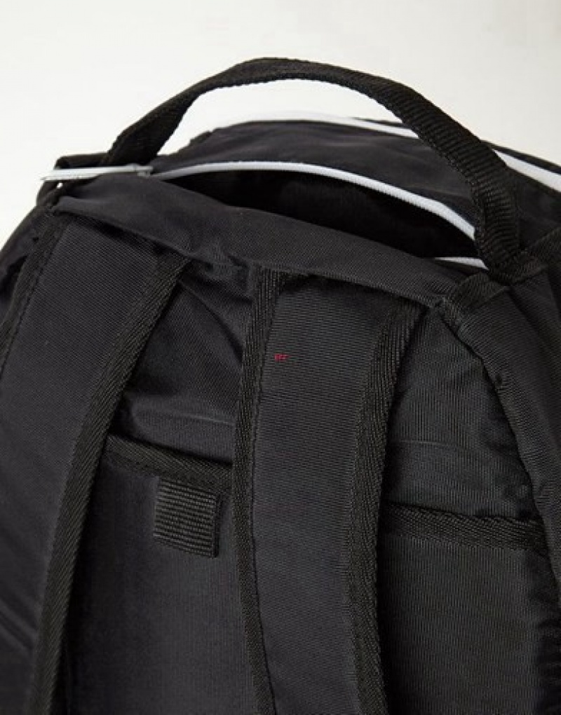 Black Sprayground All Day Backpacks | 53670-WPGU