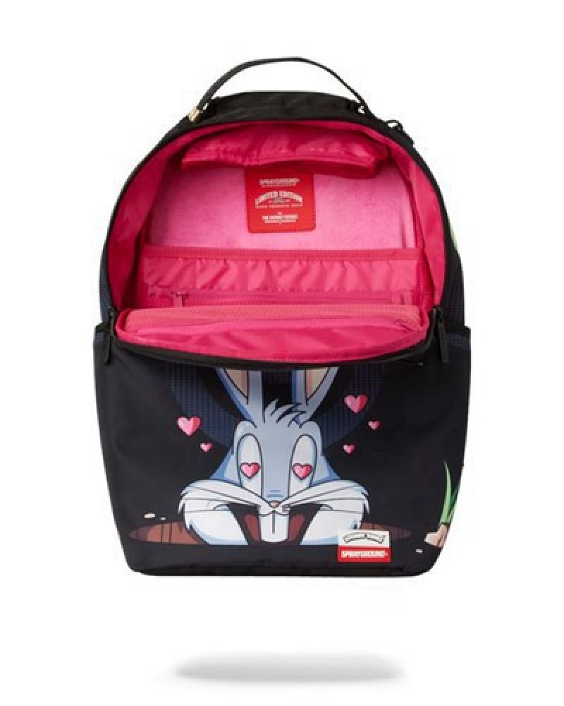 Black Sprayground Bugs: Karatz Are Devine Backpacks | 48325-AYOT