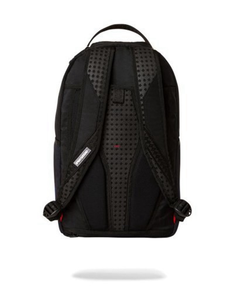 Black Sprayground Casper Ghostly Nights Backpacks | 23104-NTGF