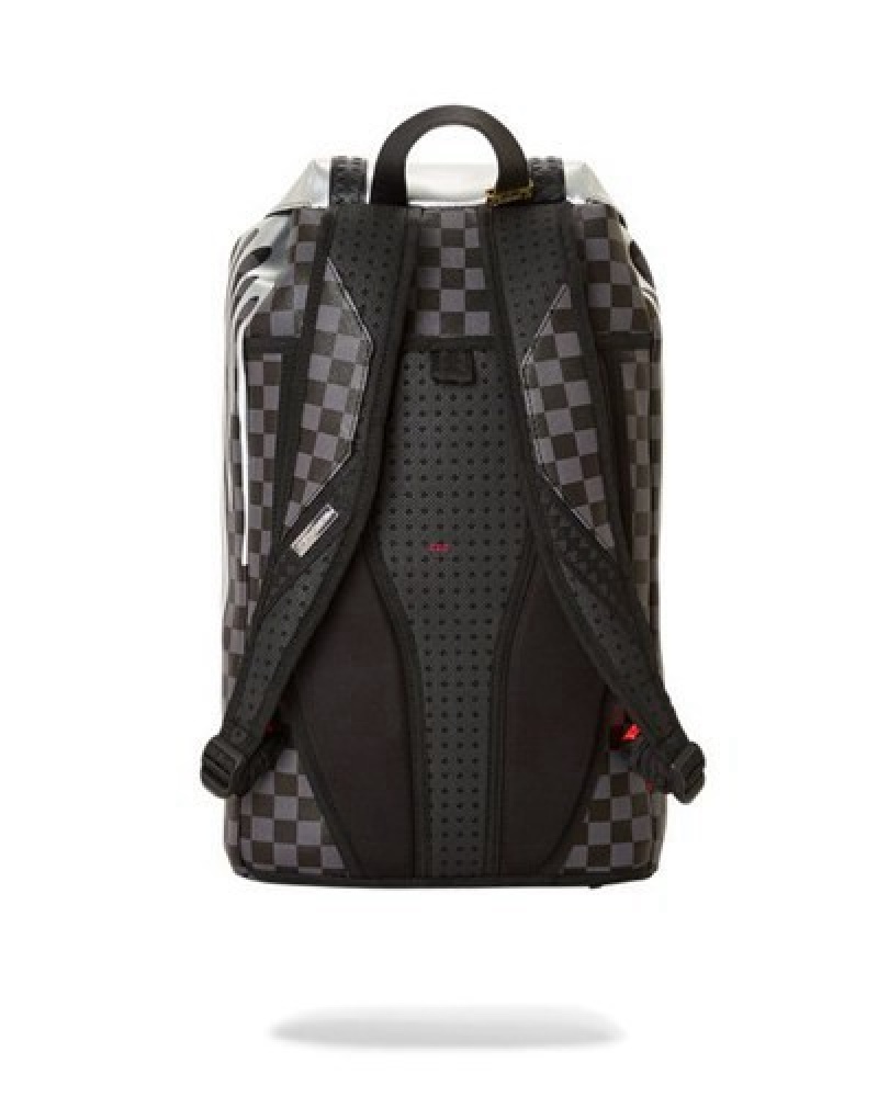 Black Sprayground Chateau Ghost Hills Backpacks | 94128-CQIO