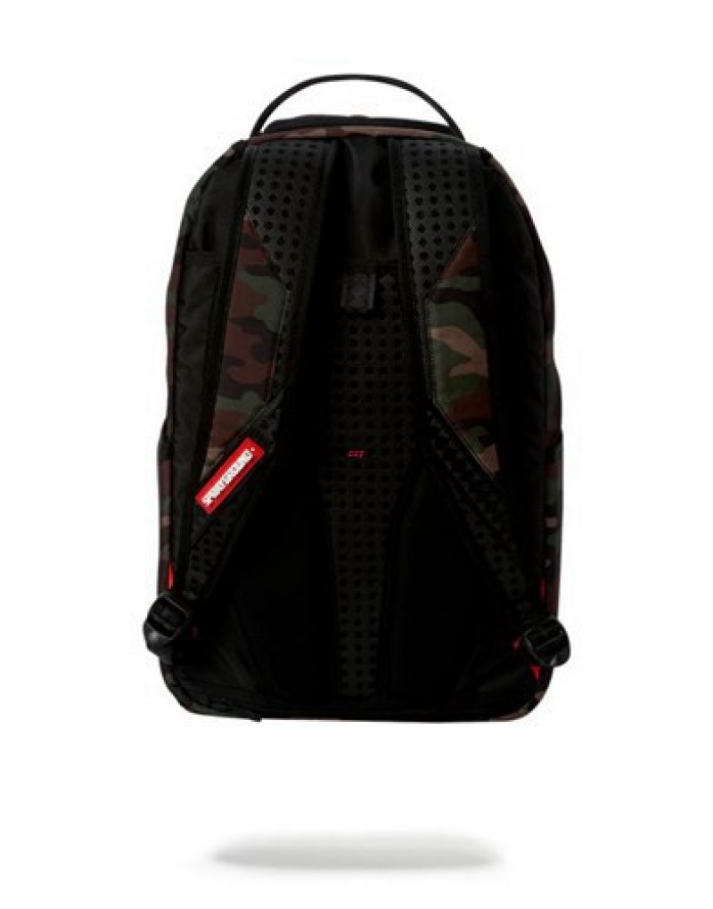 Black Sprayground Deadpool: Money Boy Backpacks | 94578-YWEX