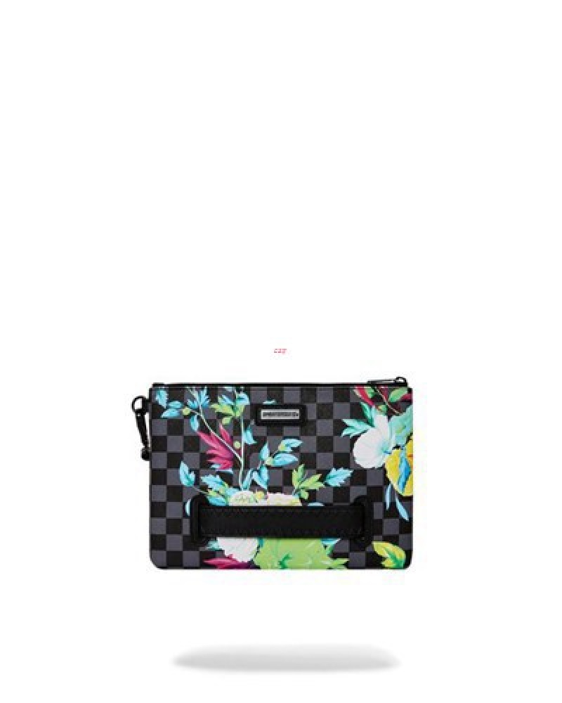 Black Sprayground Gala After Party Cross-over Clutch Bag | 81264-EZAU