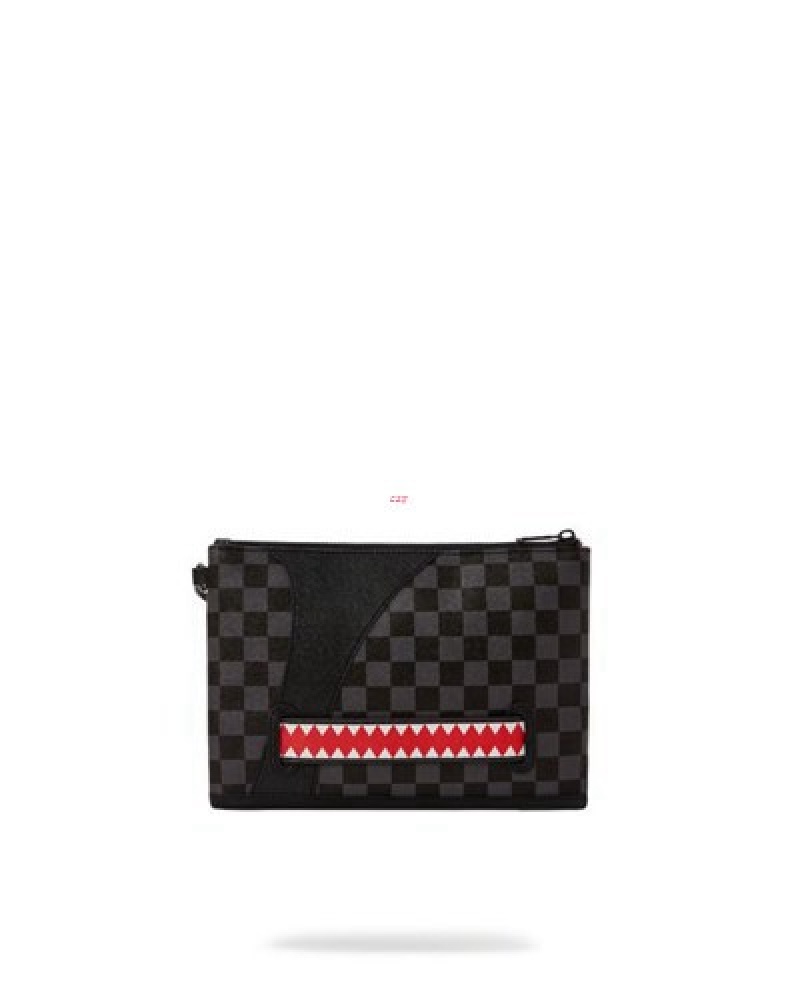 Black Sprayground Henny Aiir To The Throne Crossover Clutch Bag | 94571-SXFL