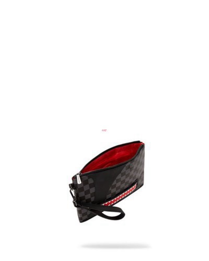 Black Sprayground Henny Aiir To The Throne Crossover Clutch Bag | 94571-SXFL