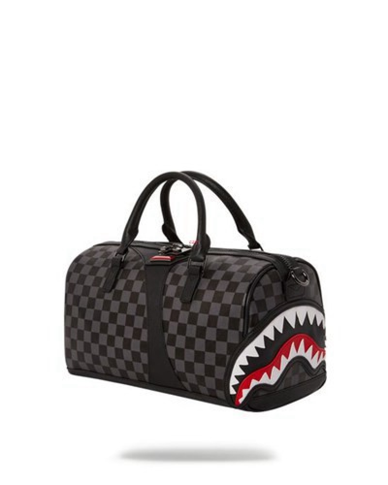 Black Sprayground Henny Aiir To The Throne Mini Duffle Bags | 02459-GFOP