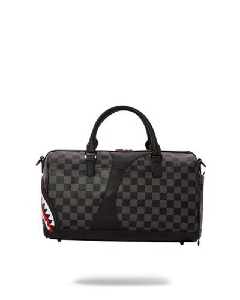 Black Sprayground Henny Aiir To The Throne Mini Duffle Bags | 02459-GFOP