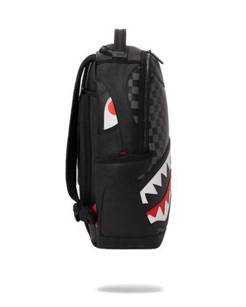 Black Sprayground Henny Aiir To The Throne (Dlxv) Backpacks | 39764-LPCA