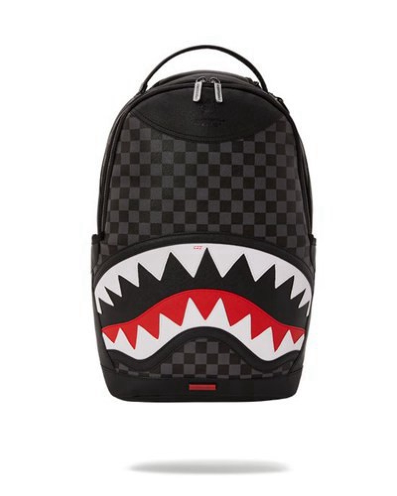 Black Sprayground Henny Aiir To The Throne (Dlxv) Backpacks | 39764-LPCA