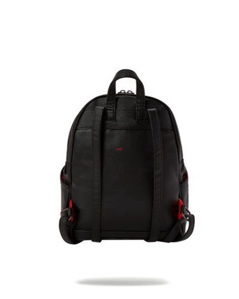 Black Sprayground Henny Aiir To The Throne Savage Backpacks | 39012-XEBS