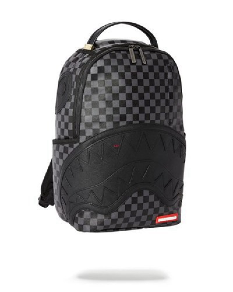 Black Sprayground Henny Dlx Backpacks | 79041-CSKI