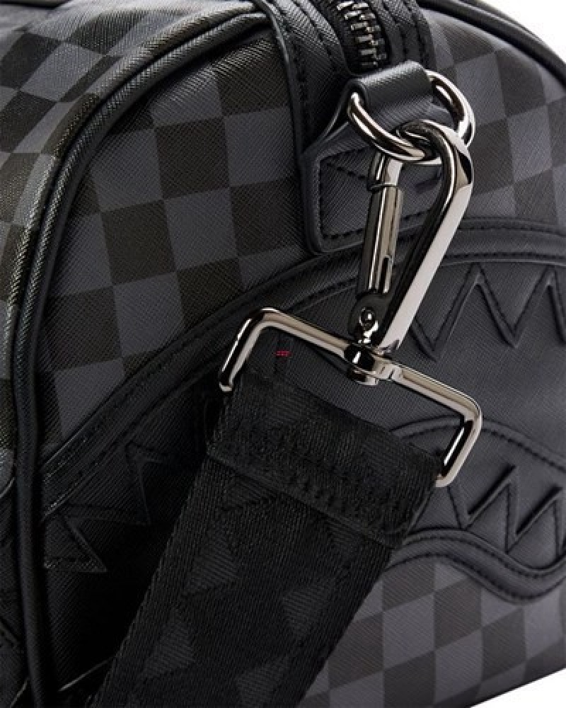 Black Sprayground Henny Mini Duffle Bags | 30278-NQET