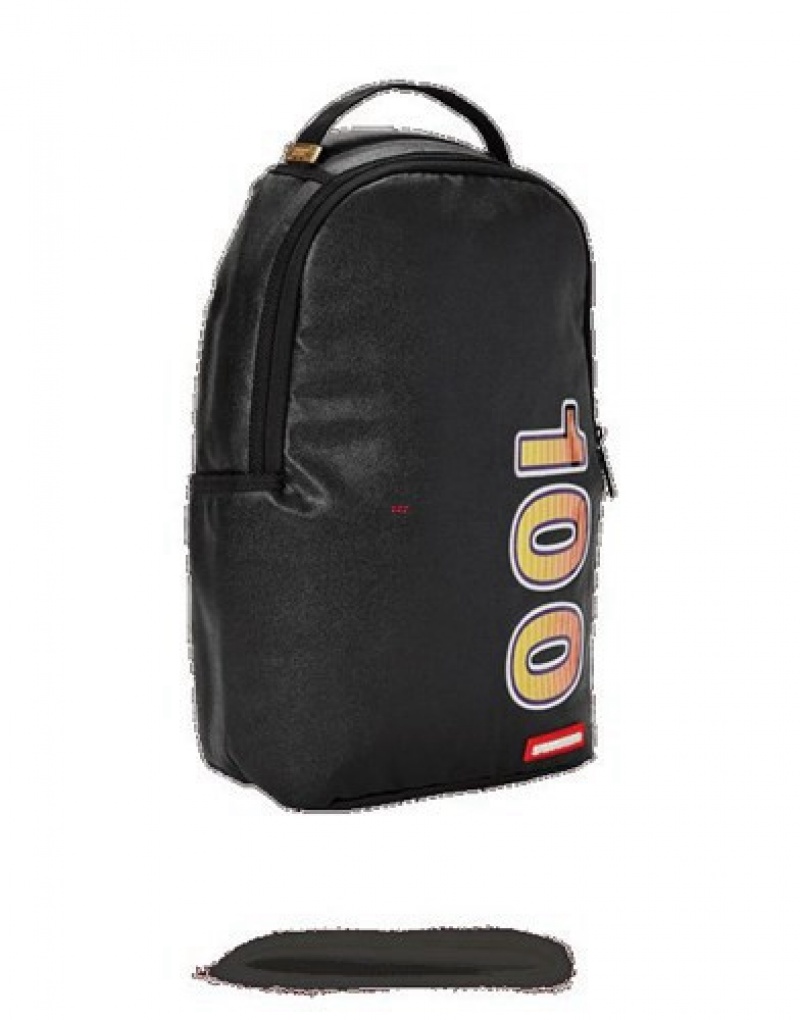 Black Sprayground Keep It 100 Backpacks | 79015-IKEM