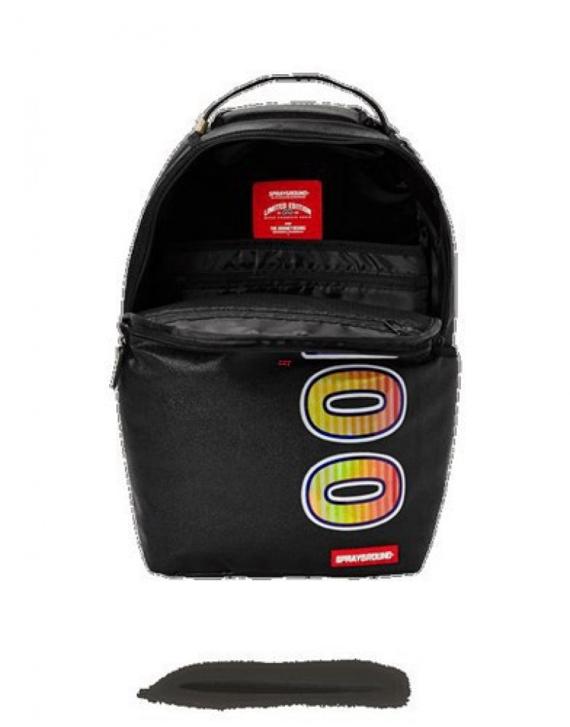 Black Sprayground Keep It 100 Backpacks | 79015-IKEM