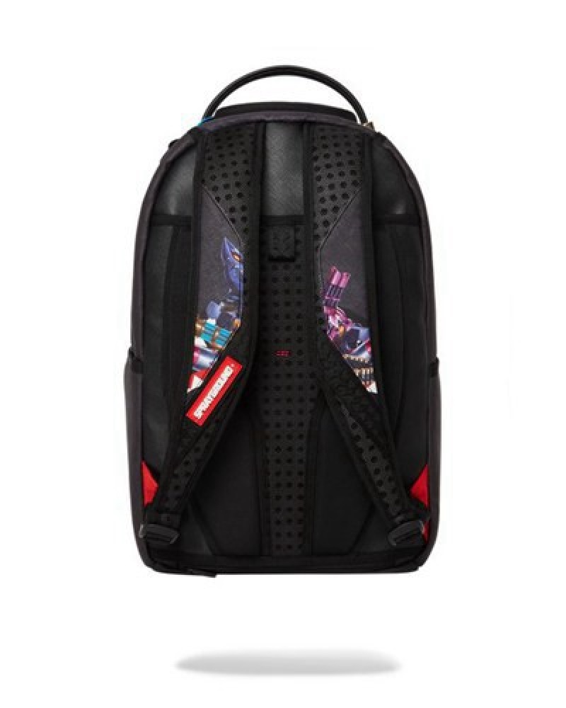 Black Sprayground League Of Legends Jinx (Dlxv) Backpacks | 82754-KSZG