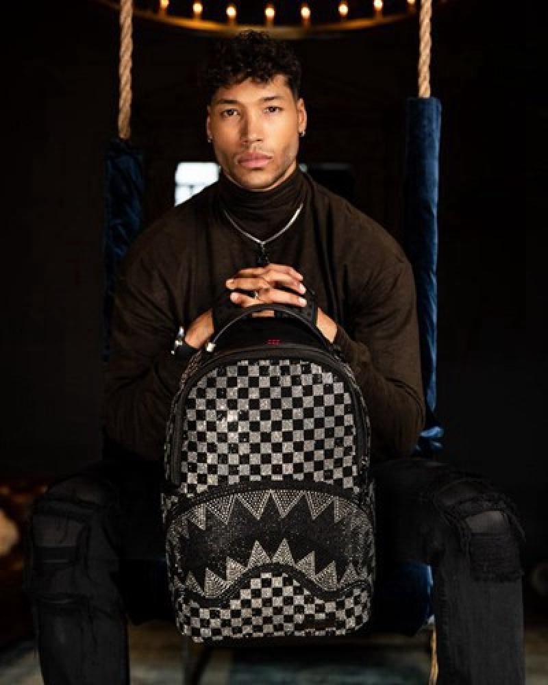 Black Sprayground Light Years Ahead (Dlxv) Backpacks | 73054-NROD