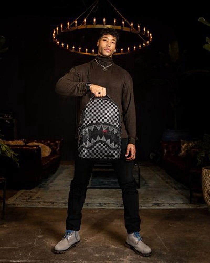 Black Sprayground Light Years Ahead (Dlxv) Backpacks | 73054-NROD