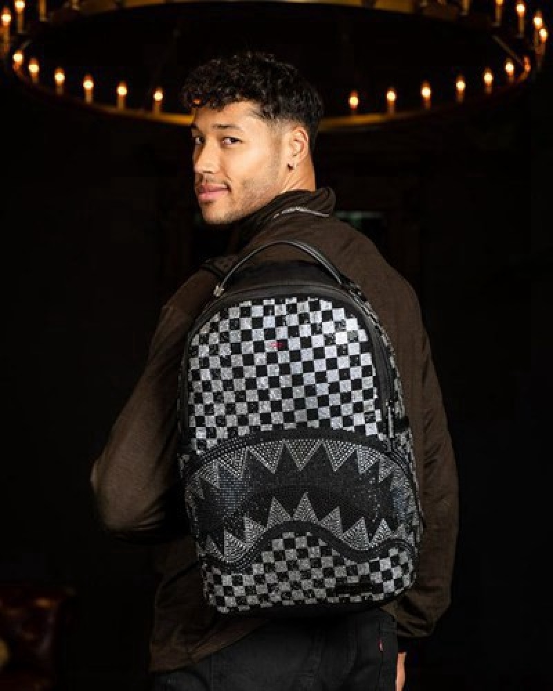 Black Sprayground Light Years Ahead (Dlxv) Backpacks | 73054-NROD