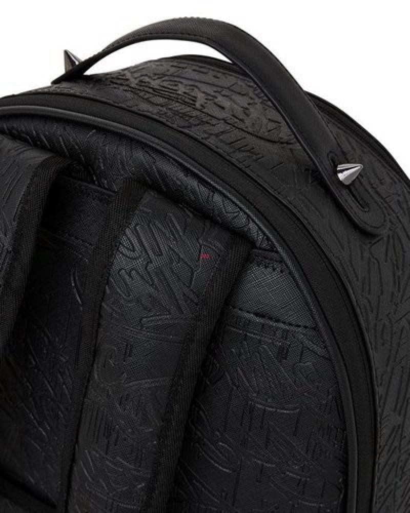 Black Sprayground Nightflight G800 Cargo Backpacks | 54163-AHDC