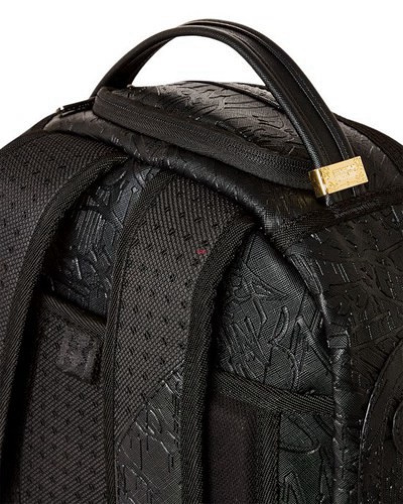 Black Sprayground Nightflight G800 (Dlxv) Backpacks | 67581-JFAO