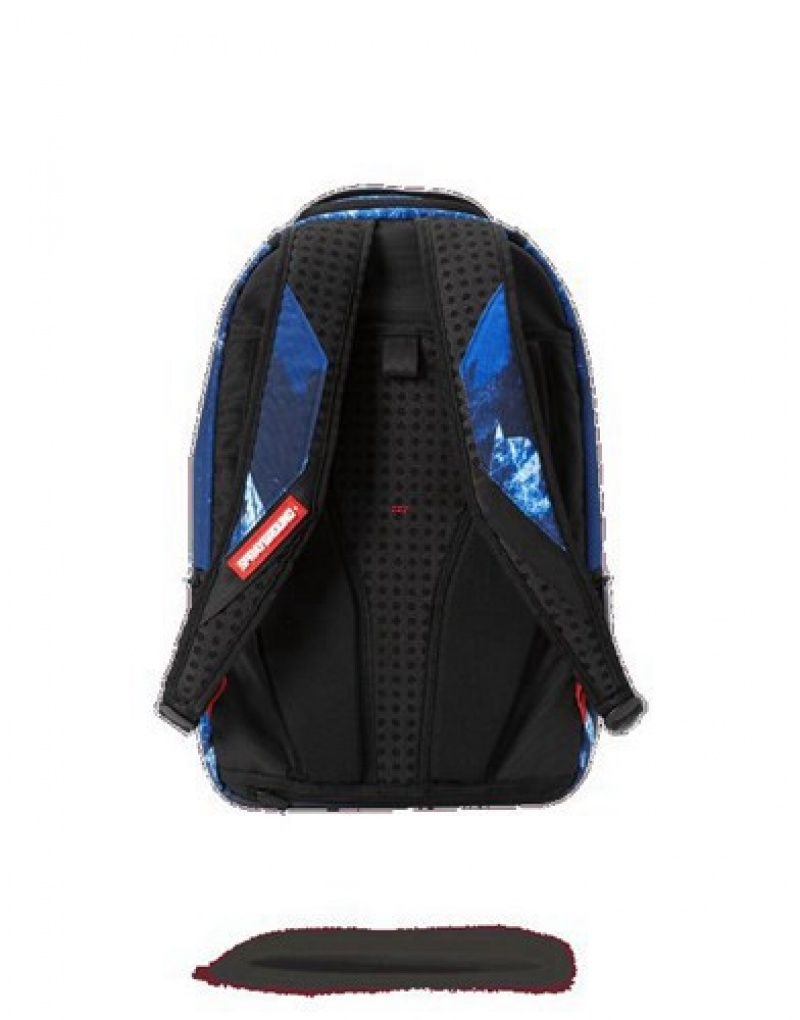 Black Sprayground Panther Wakanda Forever Backpacks | 29154-EYXJ