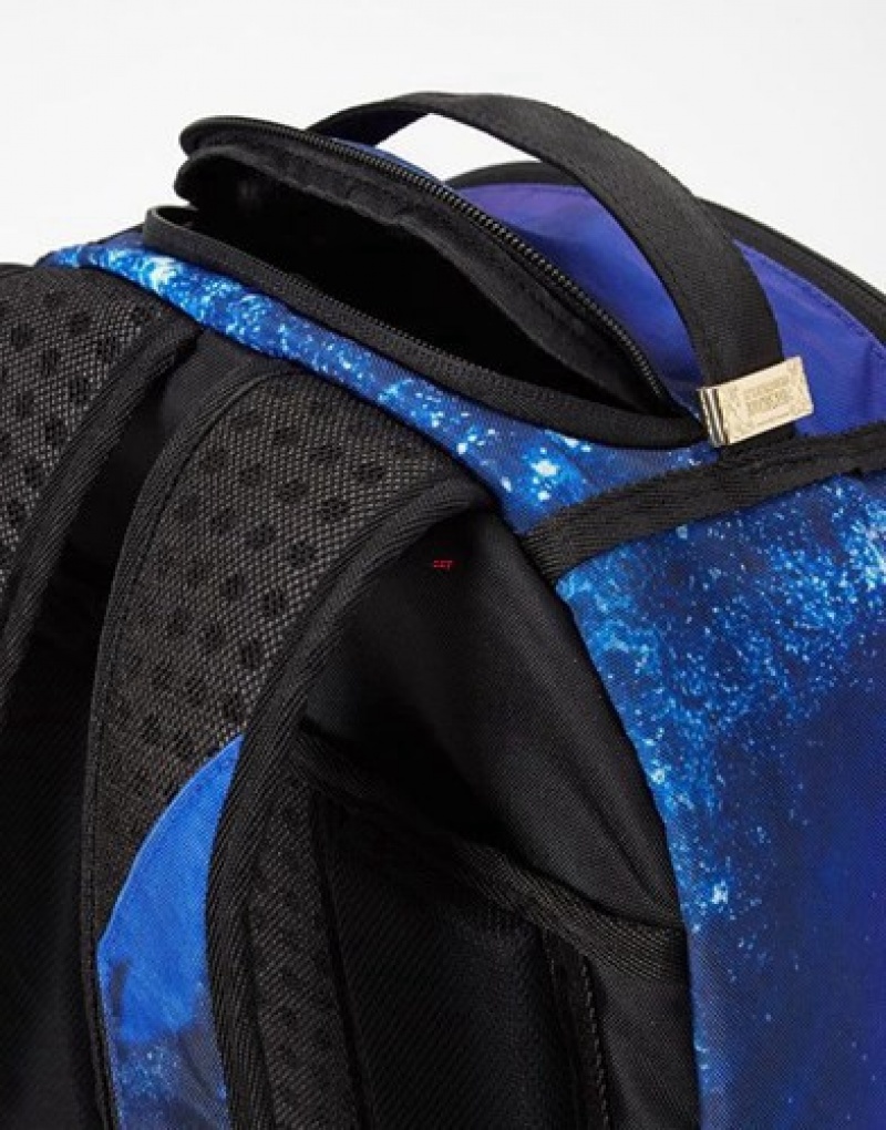 Black Sprayground Panther Wakanda Forever Backpacks | 29154-EYXJ