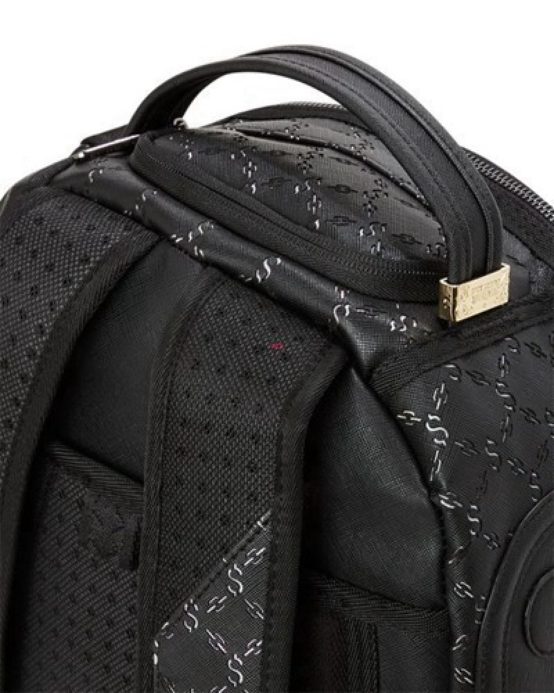 Black Sprayground Pri M Superjet (Dlxv) Backpacks | 57120-TZKU