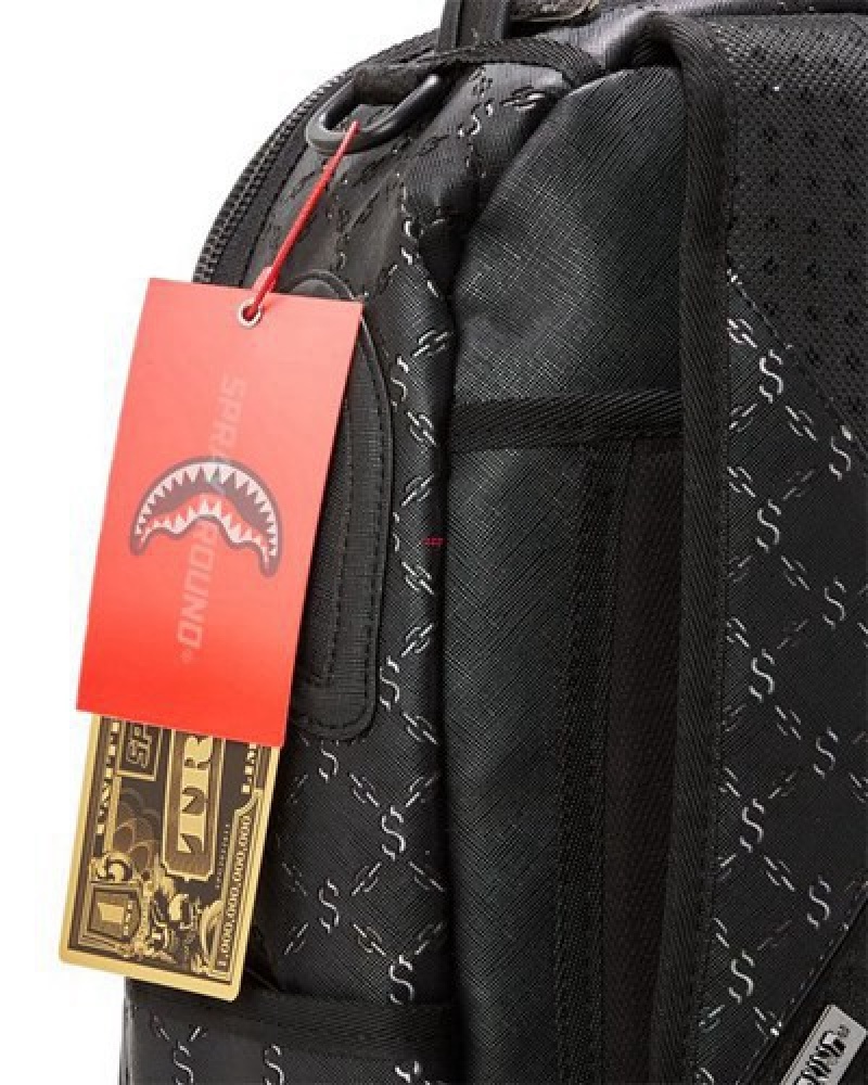 Black Sprayground Pri M Superjet (Dlxv) Backpacks | 57120-TZKU