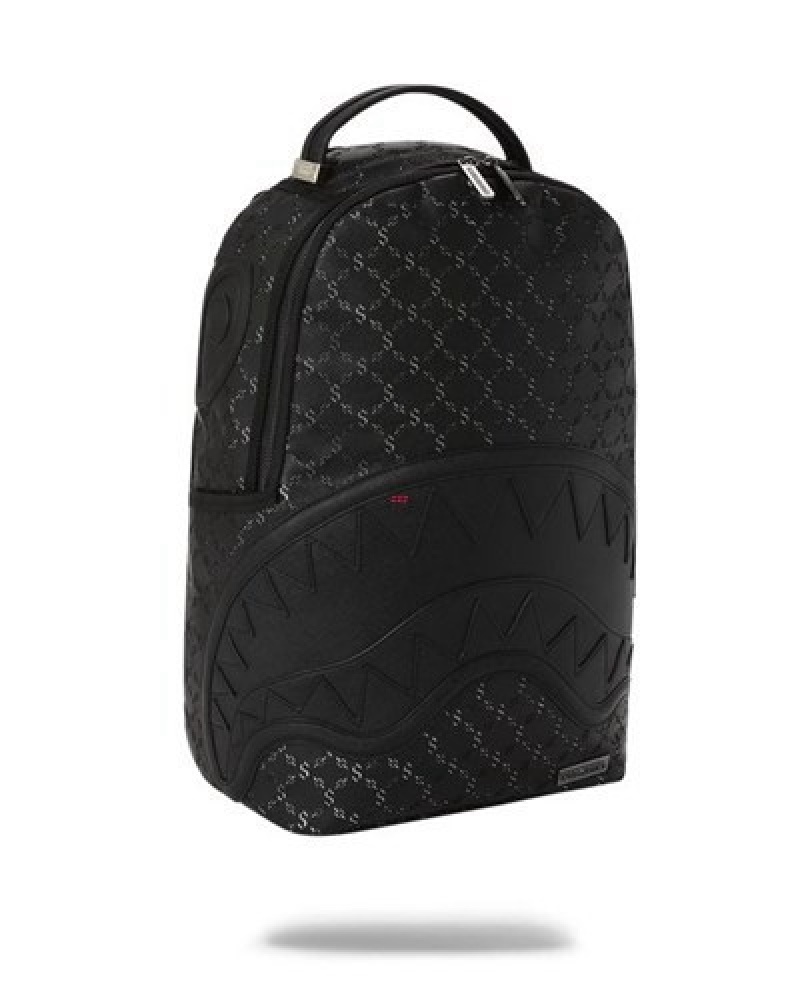 Black Sprayground Pri M Superjet (Dlxv) Backpacks | 57120-TZKU