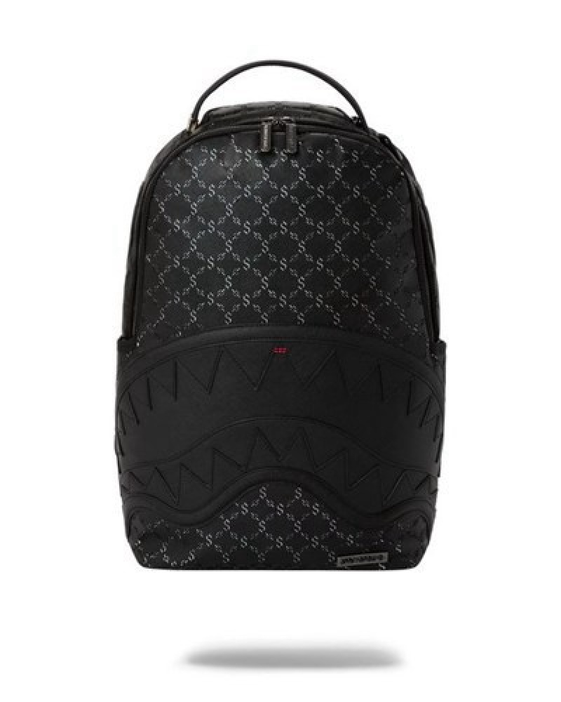 Black Sprayground Pri M Superjet (Dlxv) Backpacks | 57120-TZKU